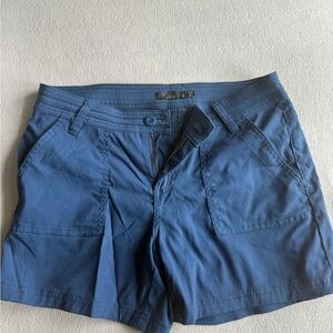 Prana Women's Cargo Shorts in Navy Blue